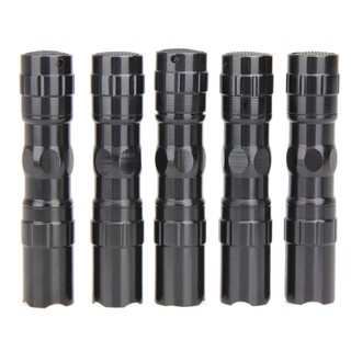 Đèn led pin cầm tay chống nước mini kèm móc khoá