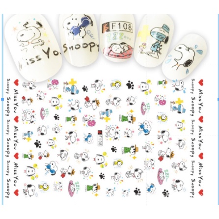 sticker trang trí nail