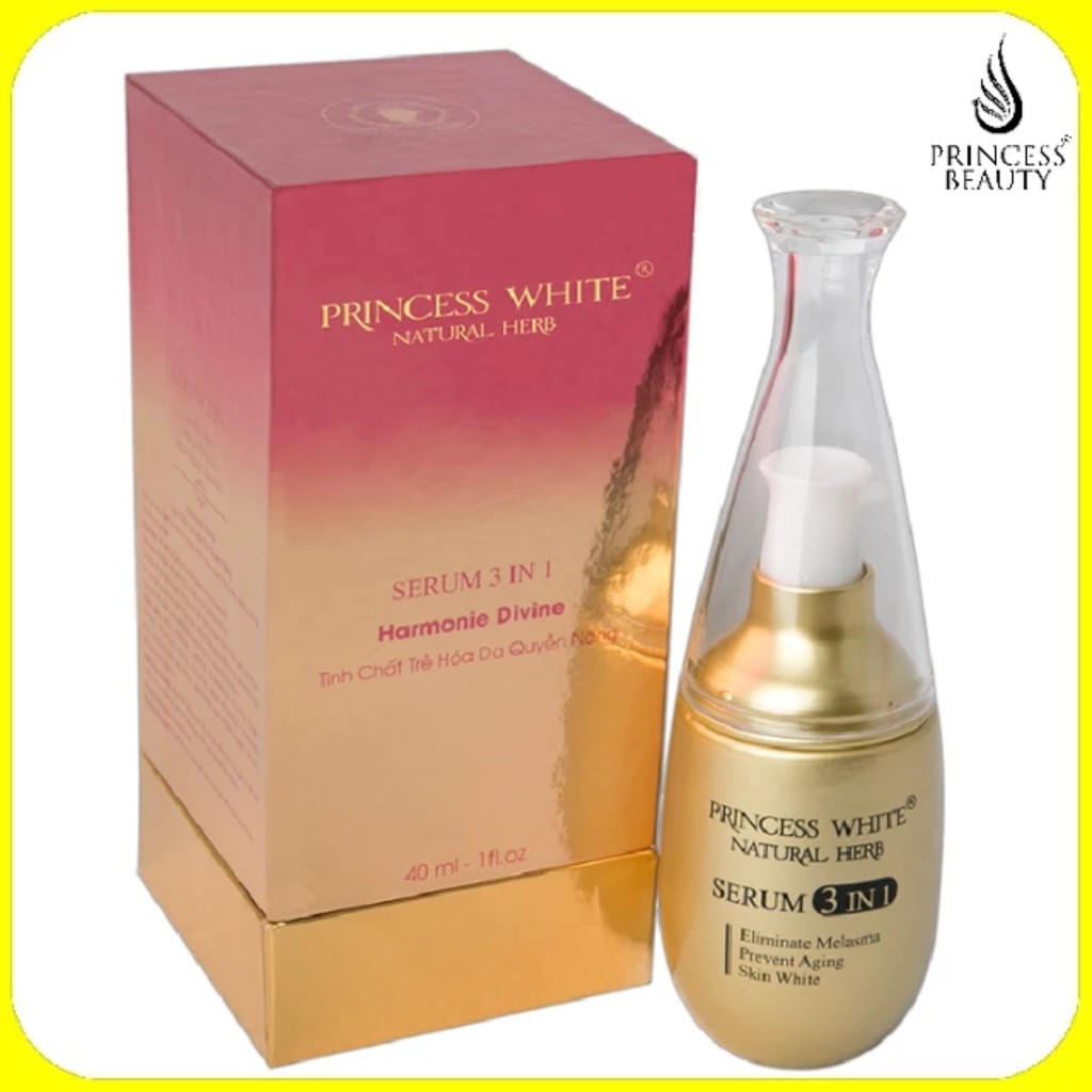 BỘ SẢN PHẨM CHĂM SÓC DA LÃO HÓA CHUYÊN SÂU TẠI NHÀ TONER+SERUM+NÂNG CƠ FACE HERSKIN PRINCESS WHITE | BigBuy360 - bigbuy360.vn