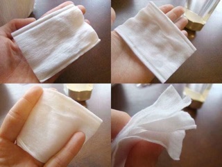Bông tẩy trang Muji Nhật