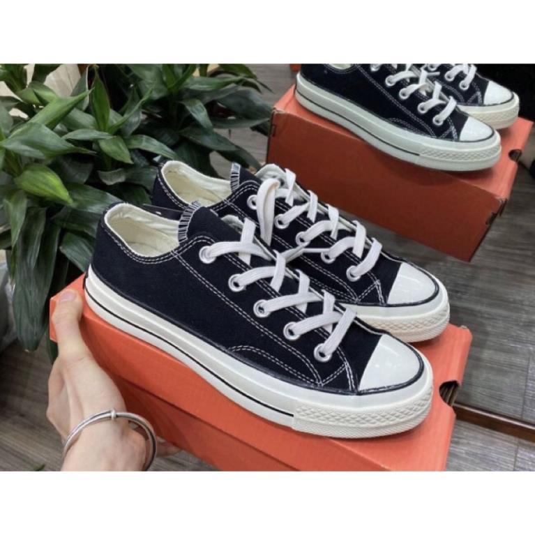 🇱🇧 Giày Nam Nữ Giày Converse CV 1970s Cổ Thấp Đen Mũi Bóng Học Sinh Giá Rẻ