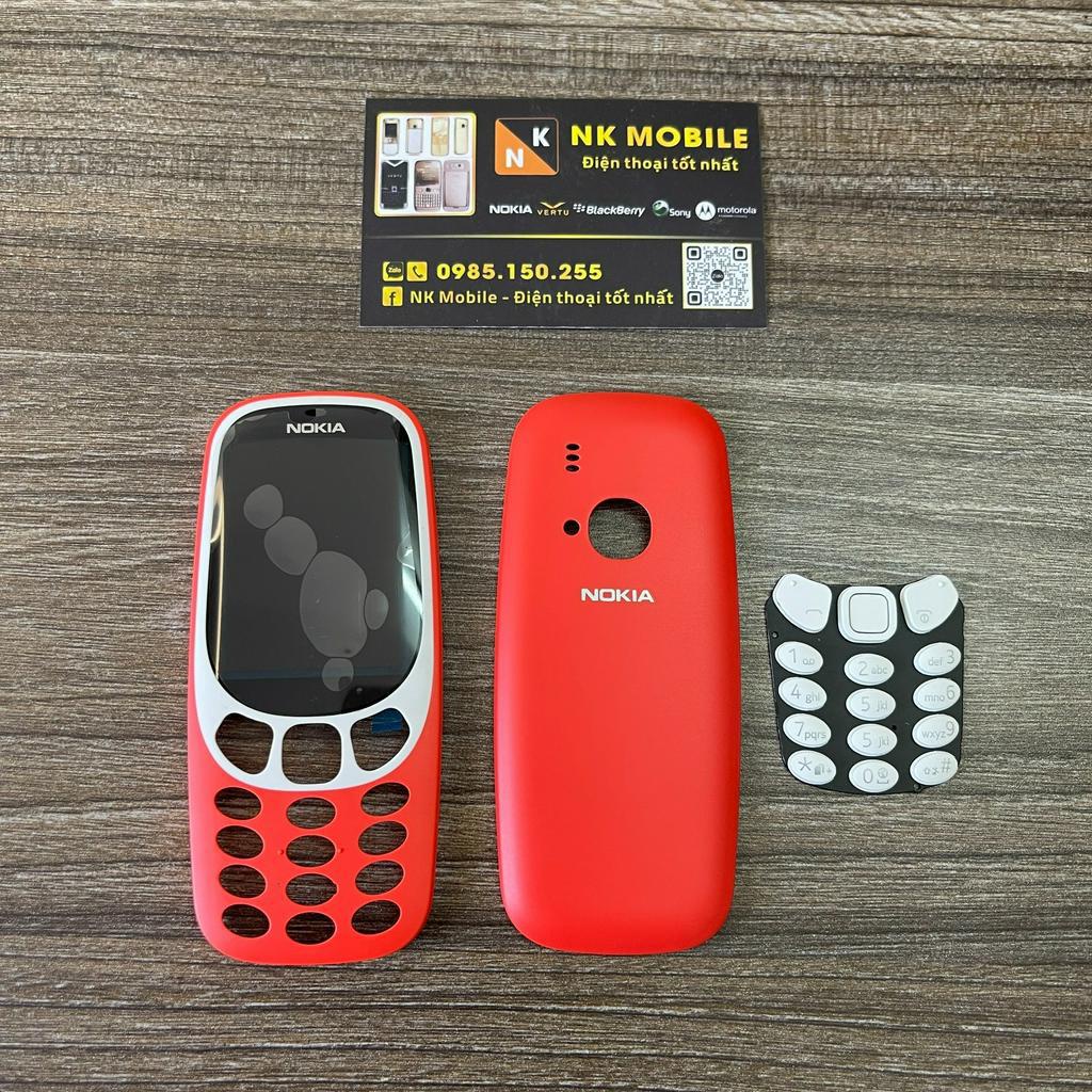 Vỏ + Phím Cao Cấp cho Nokia 3310 2017 bản 2 sim
