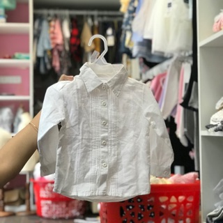 Áo sơ mi,áo bé trai,áo trắng bé trai,áo sơ mi trắng bé trai