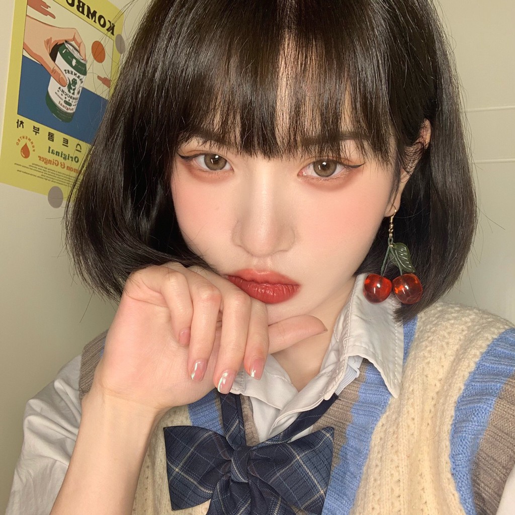 Kính áp tròng Jan.5 NNZONG 14.0mm 0-8.00 màu nâu thời trang