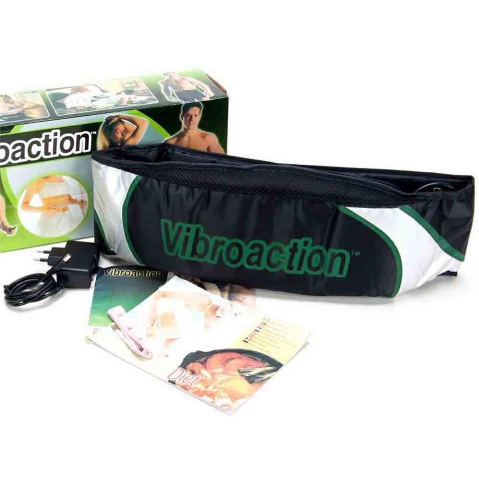 Đai massage tan mỡ bụng, thon gọn bụng Vibroaction