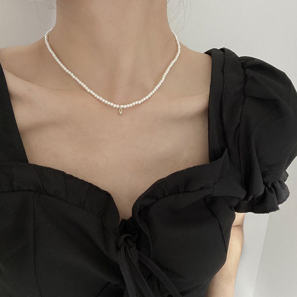 Vòng cổ Mặt Trái Tim Phong Cách Baroque Sang Trọng VANES1Vòng Cổ Choker Phong Cách Hàn Quốc