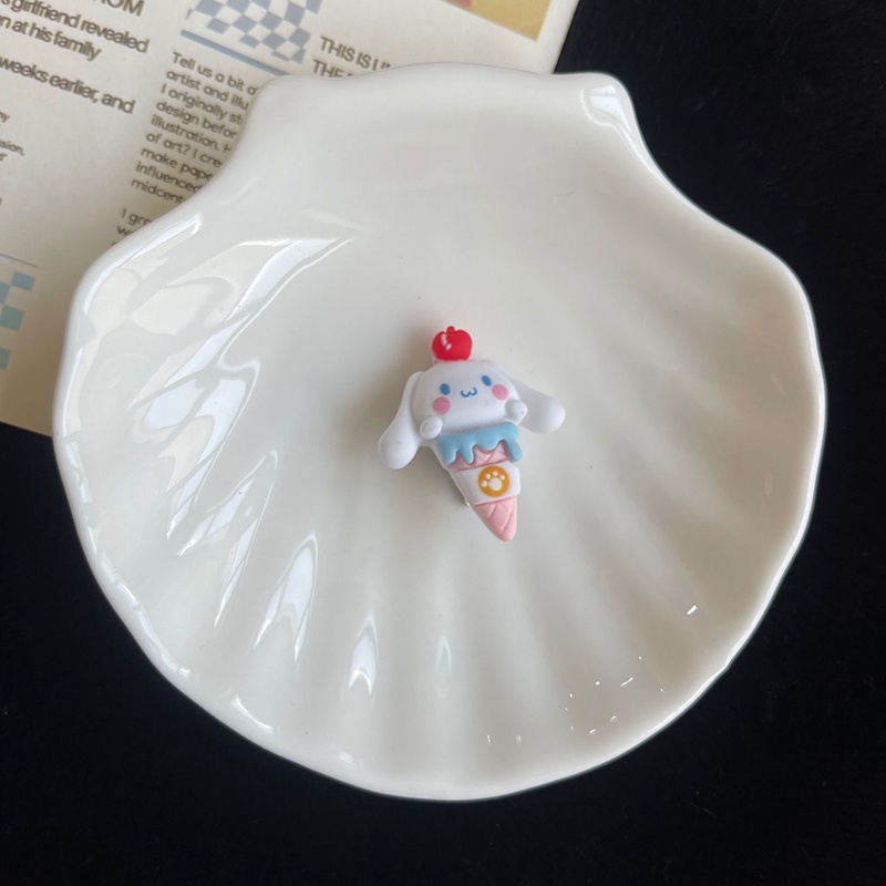 ✨✨Kẹp Tóc Sanrio  Hình Kem Ốc Quế Mini Dễ Thương Cho Bé Gái