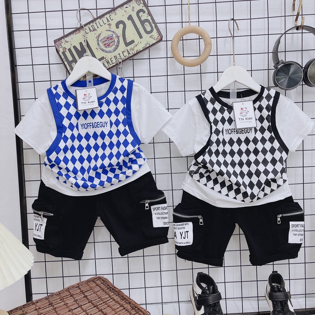 Sét Bộ KẺ IN TRÀN  cao cấp CHO ZAI IU