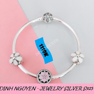 PAN - Vòng tay bạc - Vòng mệnh Thủy mẫu THUY25 - Bạc S925 - Vòng charm pan