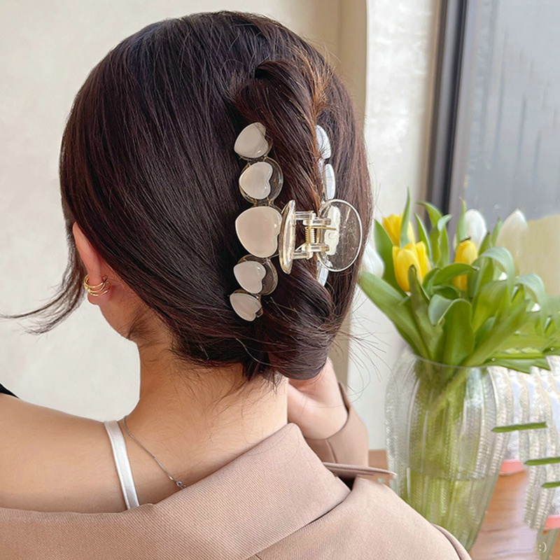 Kẹp Tóc Càng Cua Lớn Đính Ngọc Trai Nhân Tạo Phong Cách Hàn Quốc Cho Nữ dreamdiary
