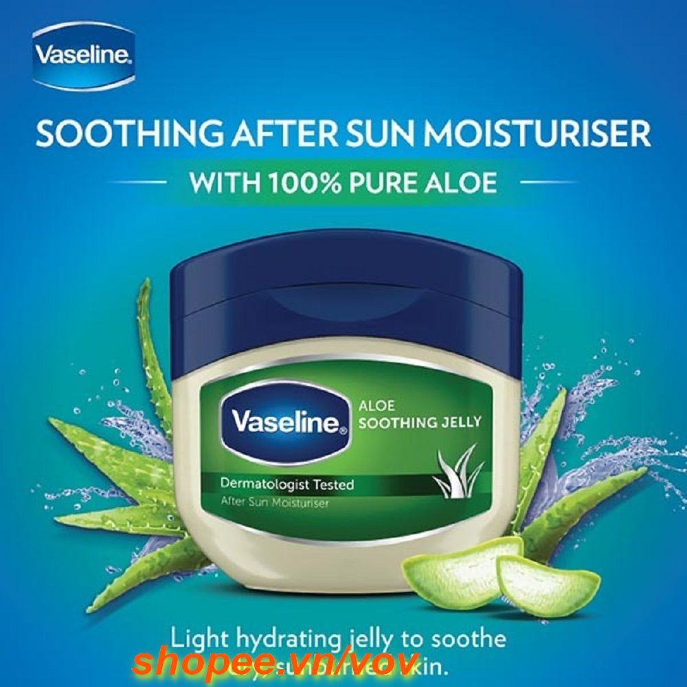 SÁP DƯỠNG VASELINE 368g và 450ml KHÔNG MÀU