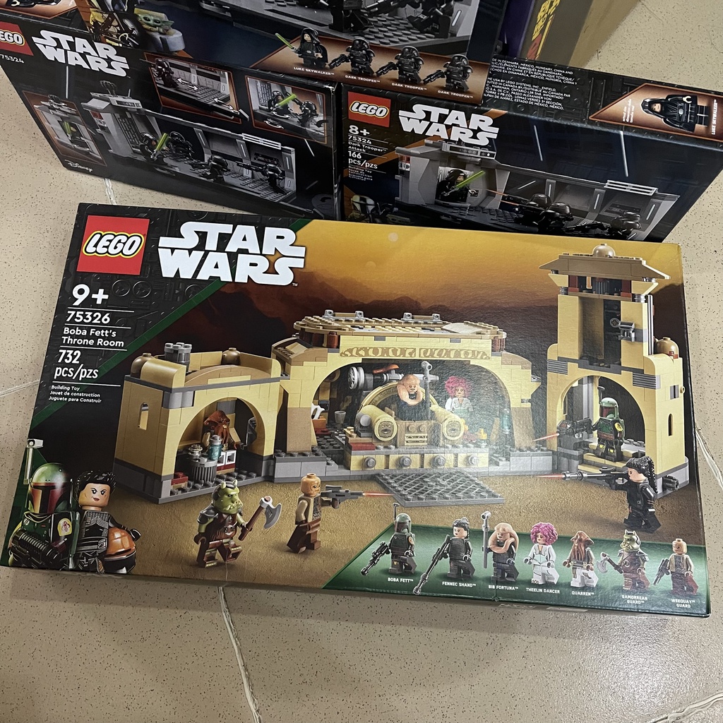 LEGO STAR WARS 75326 Boba Fett's Throne Room