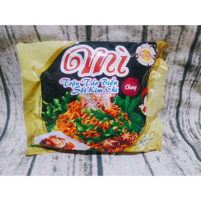 MÌ TRỘN TẢO BIỂN SỐT KIM CHI CHAY ÂU LẠC | BigBuy360 - bigbuy360.vn