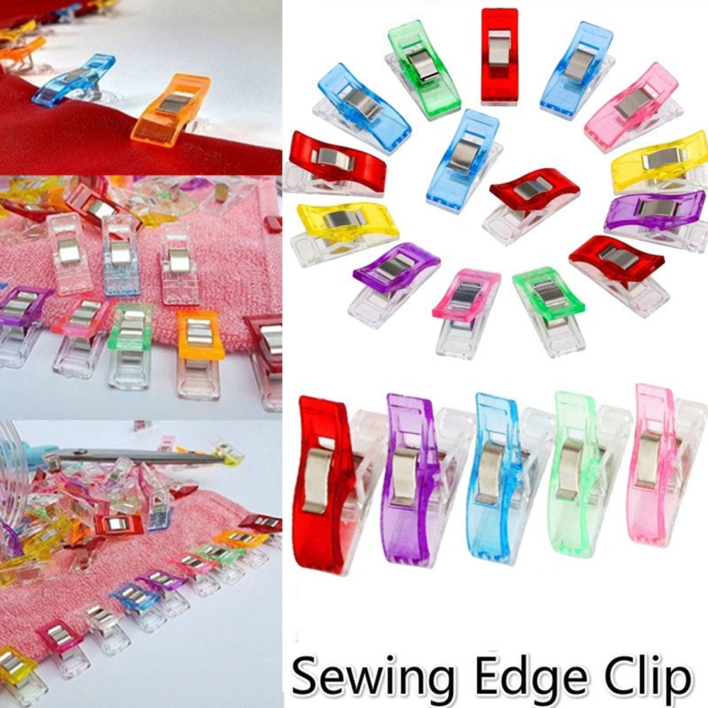 Bộ 10 kẹp nhựa tiện lợi cho thợ may