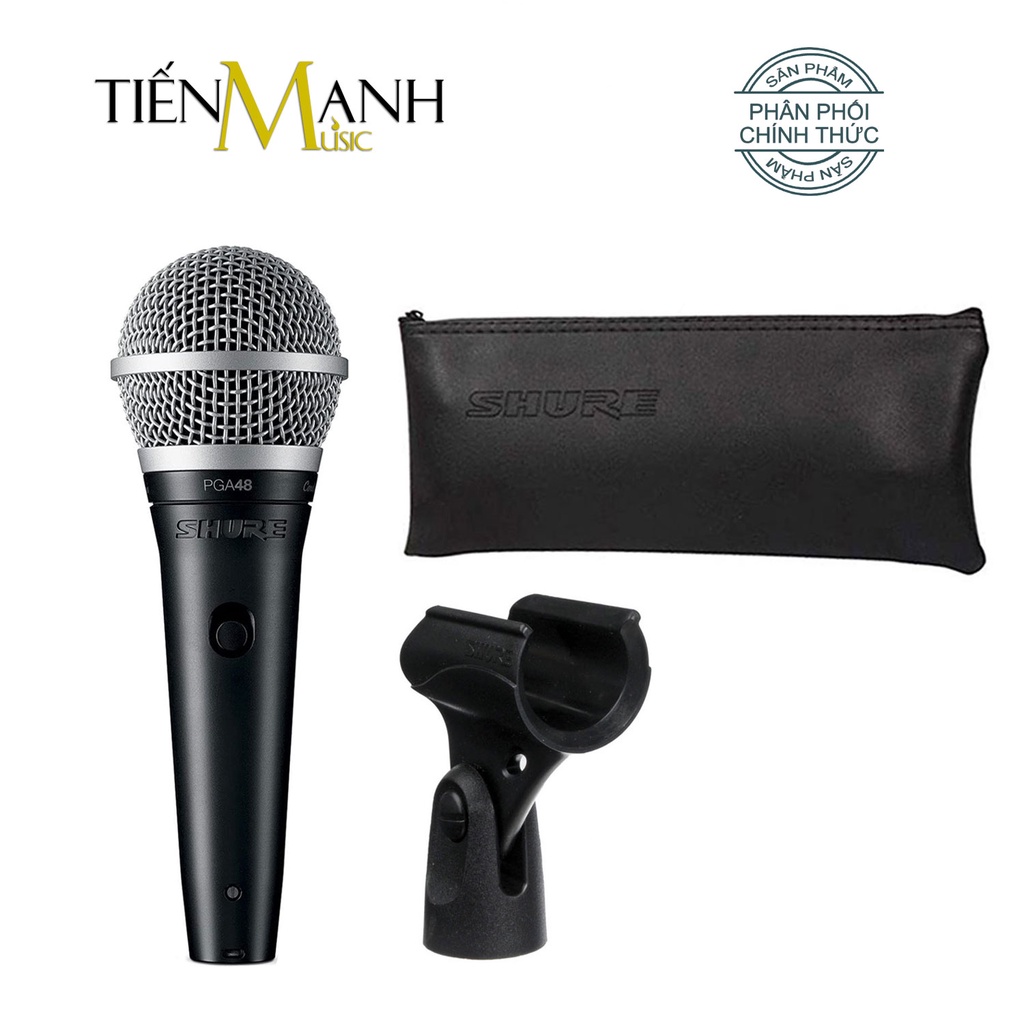 [Chính Hãng] Mic Shure PGA48-LC Micro Cầm Tay Vocal PGA48LC Microphone Karaoke PGA48