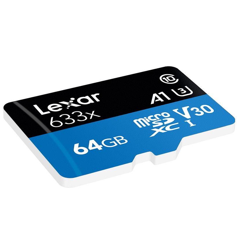 Thẻ nhớ MicroSDXC  64GB – Class 10, U3, V30, A1 - Có Adapter chuyển SD