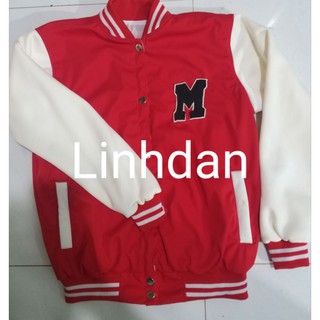 Áo khoác bomber dù nỉ cao cấp Jacket