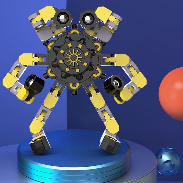 Đồ Chơi robot Biến Hình Bằng Ngón Tay Sáng Tạo 4 Màu Tùy Chọn Cho Trẻ Em