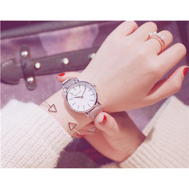 [CHÍNH HÃNG] Đồng hồ nữ Ulzzang dây nhuyễn mềm mỏng nữ tính | BigBuy360 - bigbuy360.vn