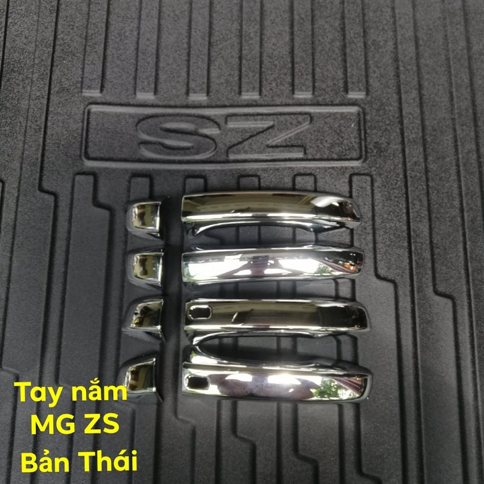 Ốp tay hõm cửa xe MG ZS mạ crom cao cấp chống xước tay cửa làm đẹp cho xe