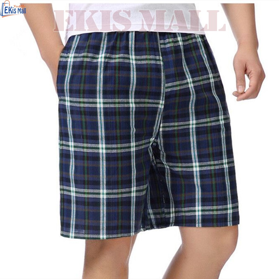 Quần short nam Quần đùi nam Caro chất mát