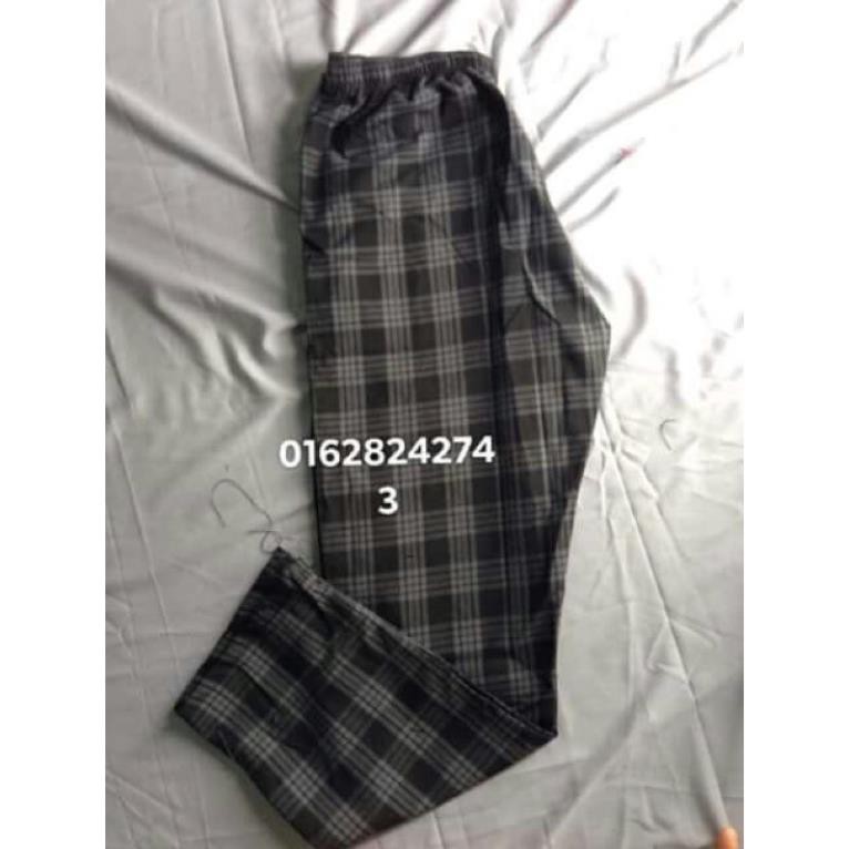 QUẦN PLAID PANTS - QUẦN SỌC CARO ỐNG SUÔNG UNISEX - Quần kẻ sọc caro ống rộng nam nữ  ྇