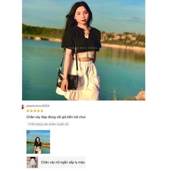 Chân váy xòe 3 tầng, chân váy nữ ngắn dáng xòe | BigBuy360 - bigbuy360.vn