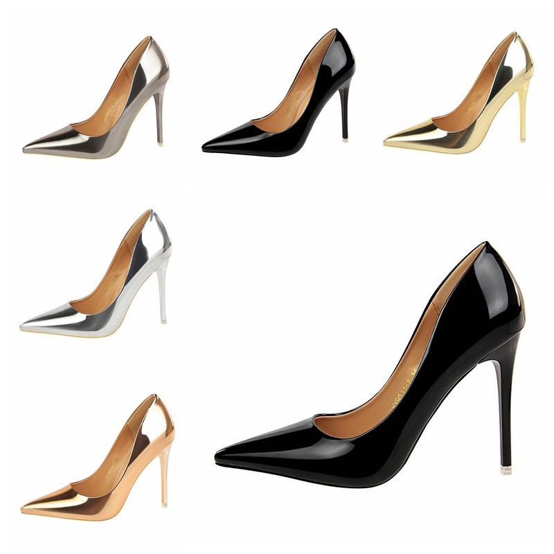 Giày cao gót BIGTREE 9511-7 10.5cm mũi nhọn thời trang quyến rũ dành cho nữ