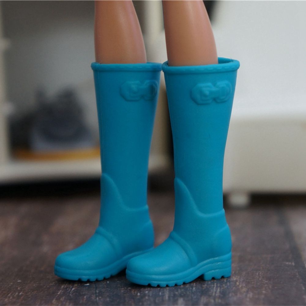 Giày bốt nhựa cổ cao 2.2cm 22 kiểu siêu anh hùng nhiều màu tùy chọn thời trang cho búp bê