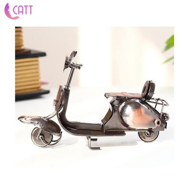 [Dadada1] Đồ trang trí Xe Mô Tô Mini Bằng Kim Loại Trang Trí Phòng Khách