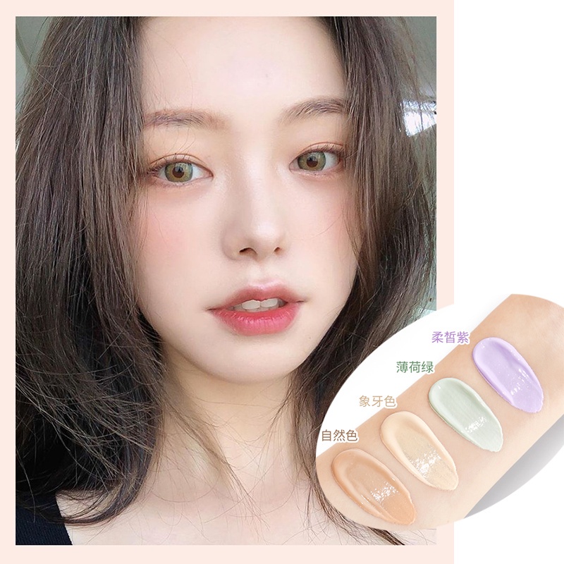 Kem Nền Dạng Lỏng Che Khuyết Điểm Dưỡng Ẩm Cách Ly Chống Thấm Nước Kiềm Dầu