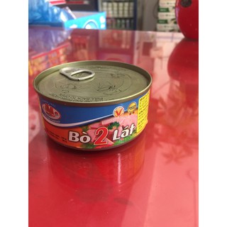 Bò 2 lát Hạ Long Canfoco hộp 150g