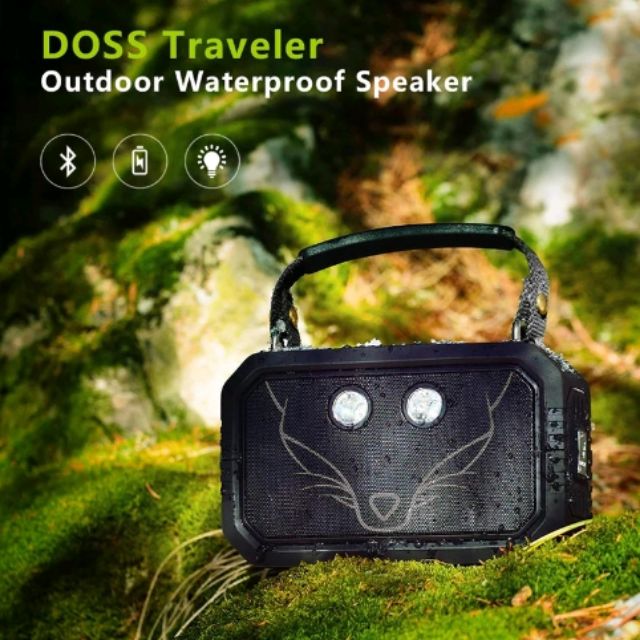 Loa DOSS TRAVELER quân đội (đen) âm xuất sắc