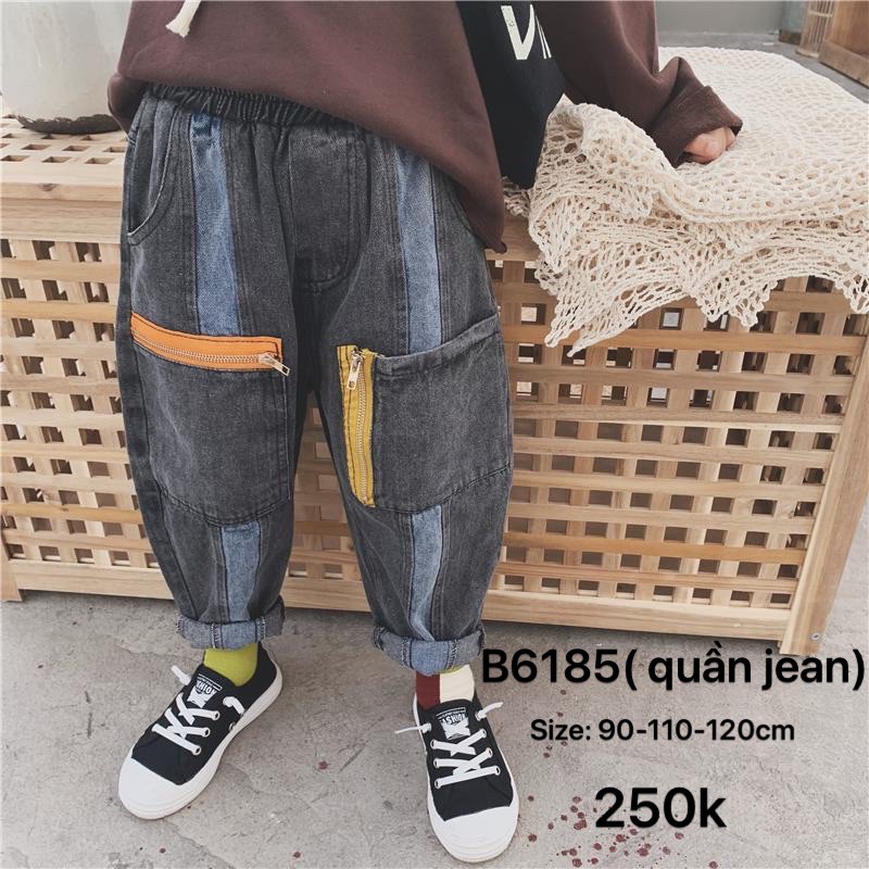 Quần jean dài bé trai B6185