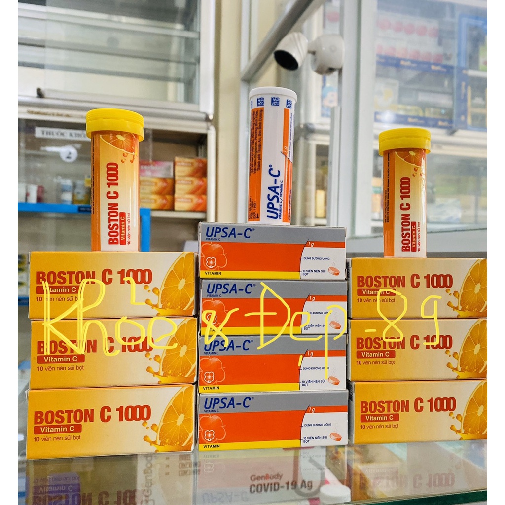 VITAMIN C - VIÊN SỦI BỔ SUNG VITAMIN C - TYPE 10 VIÊN.