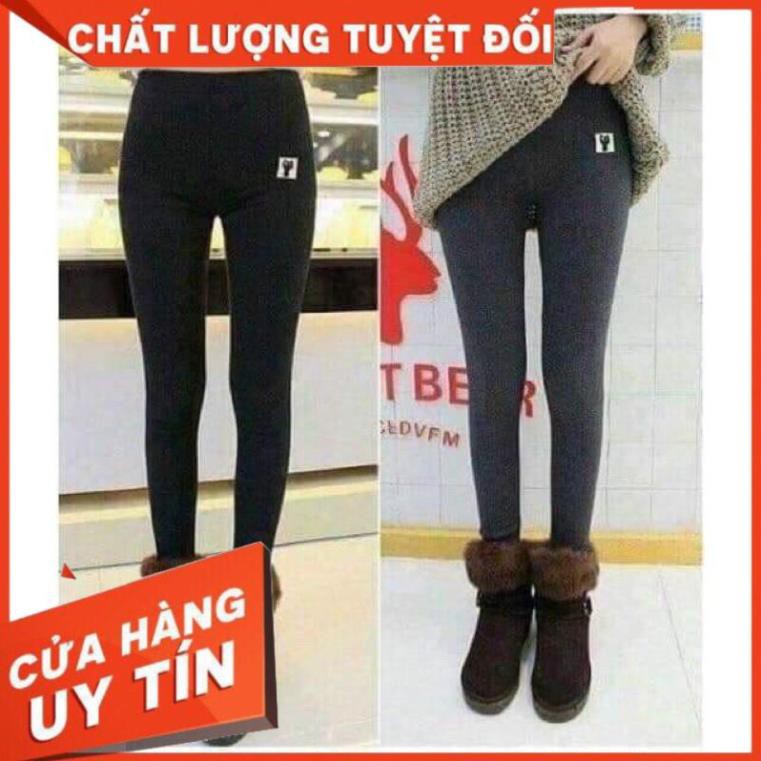 Quần legging nữ co giãn 4 chiều vải dày dặn,lót lông hình mèo ,quần thun nữ nỉ gen bụng,cạp cao...
