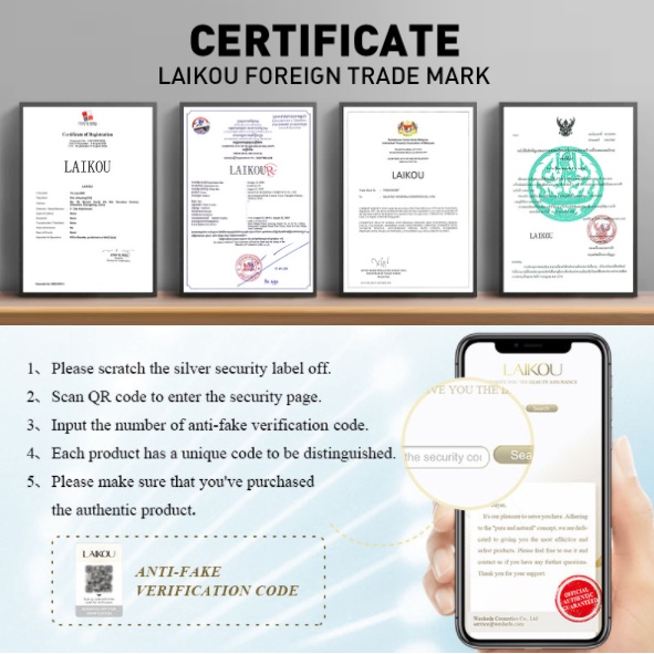 Kem Dưỡng Da Mặt Laikou Axit Hyaluronic cấp nước khóa ẩm thu nhỏ lỗ chân lông 25g | BigBuy360 - bigbuy360.vn