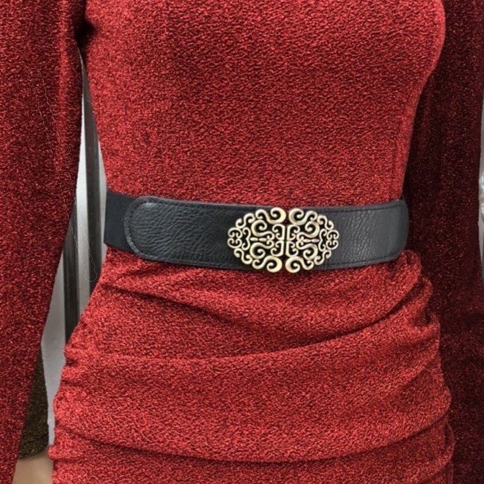 Nịt đầm đồng xinh 4cm B16