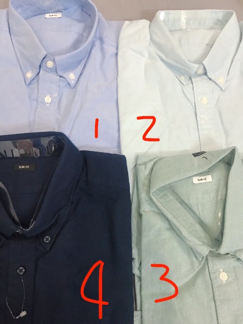 Áo sơ mi Nam Uni, hàng xuất xịn