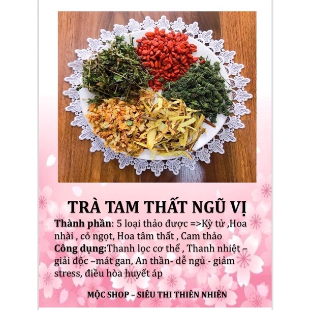 Trà Tam Thất ngũ vị