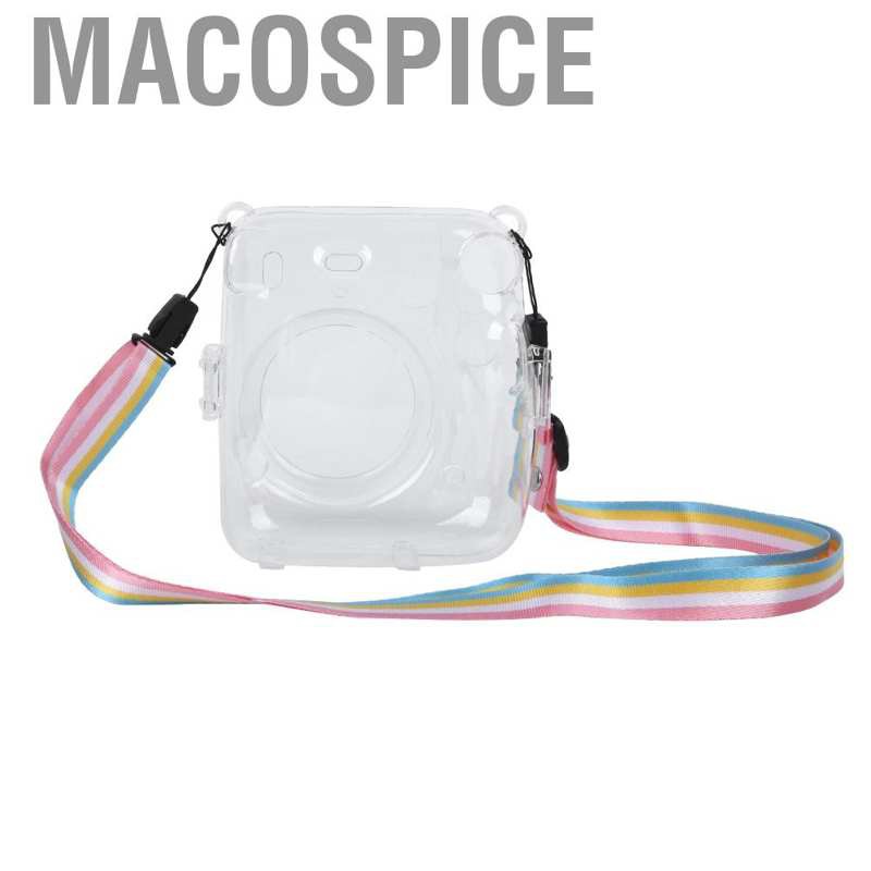 FUJIFILM Vỏ Máy Ảnh Trong Suốt Kèm Dây Đeo Cho Fujifilm Instax Mini 11