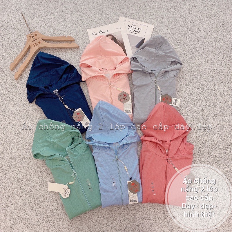 ÁO CHỐNG NẮNG NỮ 2 LỚP CHỐNG TIA UV SIÊU HOT LOẠI 1 | BigBuy360 - bigbuy360.vn