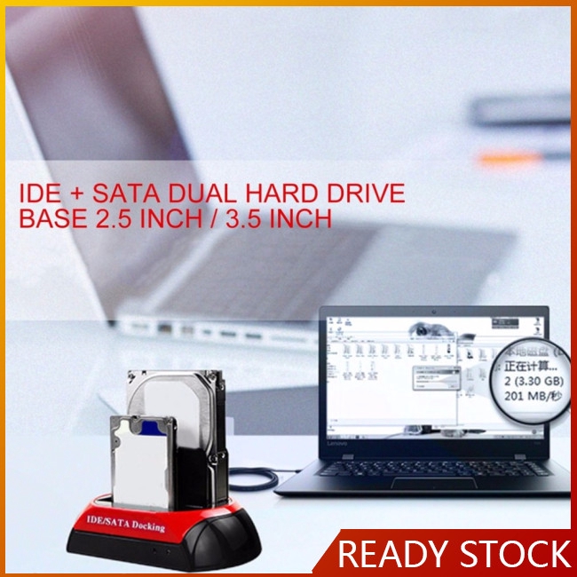 875D-J HDD Base with Multi Card Reader Slot for 2.5/3.5 inch SATA/IDE Hard Drive Docking Station | BigBuy360 - bigbuy360.vn