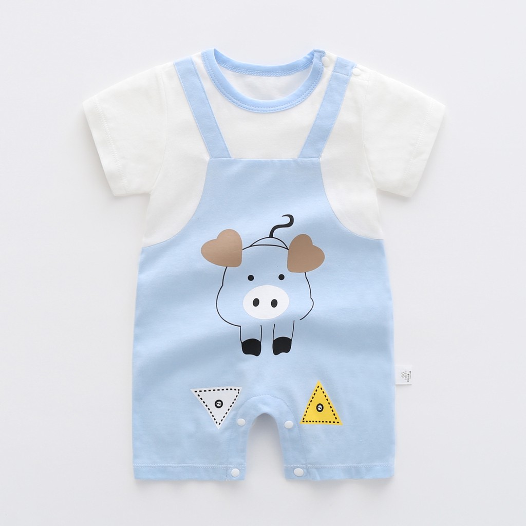 Bodysuit cho bé Body đùi cotton cho bé trai bé gái vải thoáng mát thoải mái