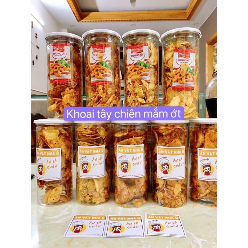 Khoai tây chiên mắm ớt