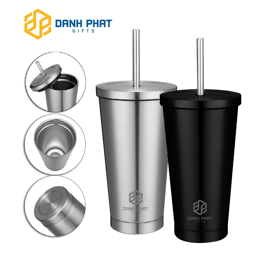 - Ly Giữ Nhiệt Oval DP, Cốc Giữ Nhiệt Oval DP inox 304, dung tích 500ml, lưu nhiệt 8-12h