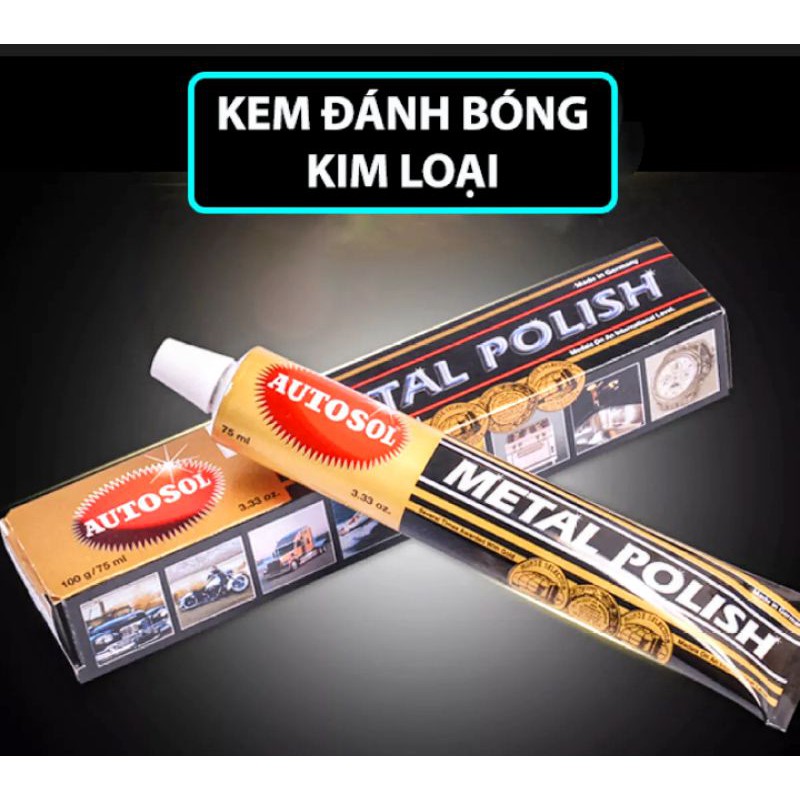 ĐẲNG CẤP VỚI CHAI DUNG DỊCH ĐÁNH BÓNG KIM LOẠI INOX NHÔM GANG ĐỒNG SIÊU SÁNG BÓNG NHƯ MỚI LOẠI 1 TỐT NHẤT