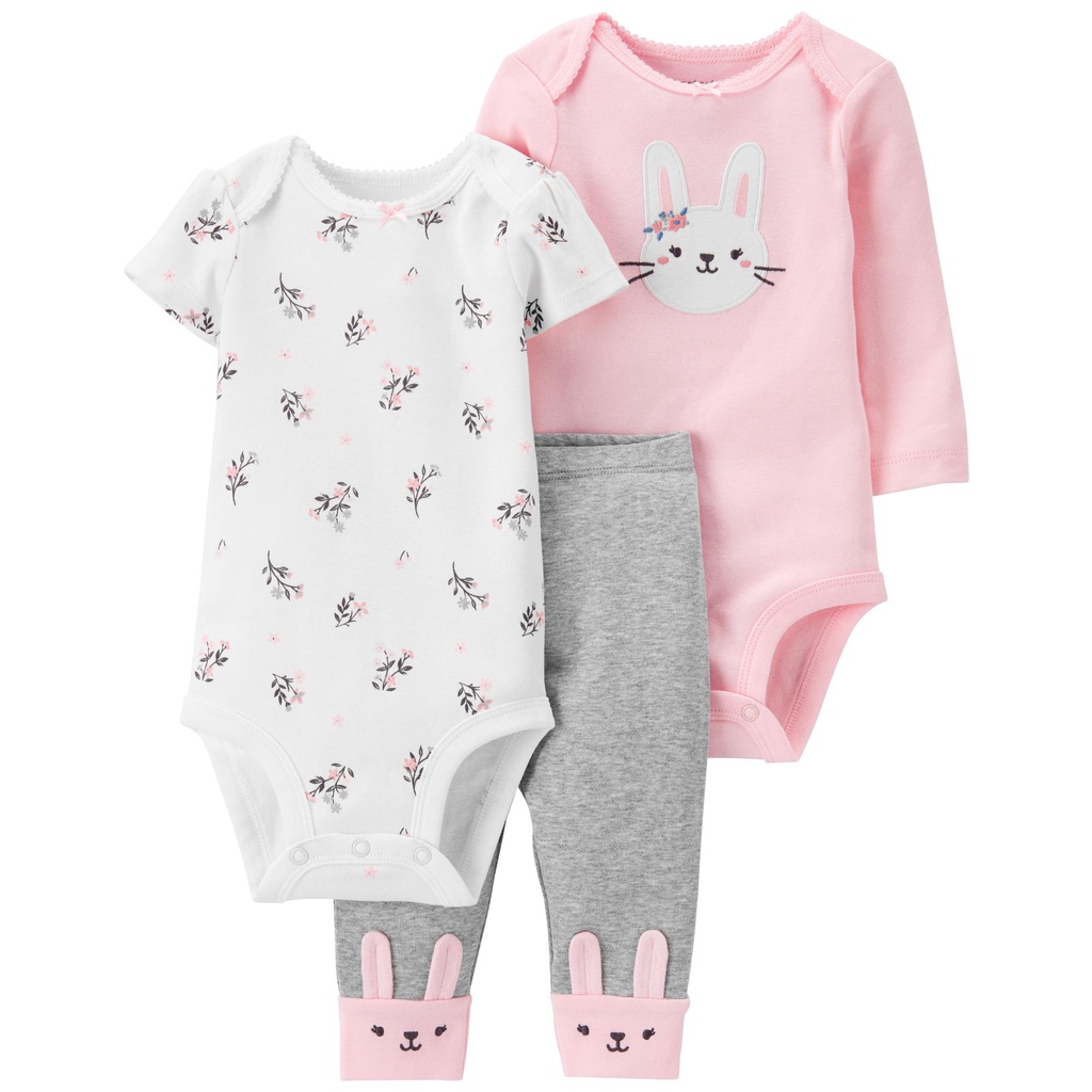 Set 3 món - áo bodysuit quần dài thỏ Bunny - Anna shop