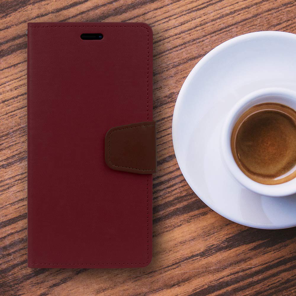 Bao da iPhone Xs Max Mercury Goospery Sonata Diary - Nhập Khẩu Hàn Quốc (Nhiều màu)