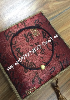 Vòng dây đỏ may mắn hạt bi